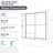 56"-60"W*60" H Semi-Frameless Double Sliding Shower Door, Bypass Shower Door, 1/4" (6Mm) Thick SGCC Tempered Glass Door, Brushed Nickel-124898862