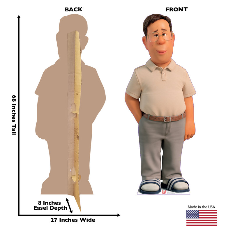 68 in. Disney/Pixar Cardboard Standup