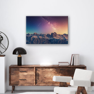 Space Mountains Wall Décor