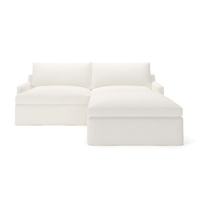 Wrenley 3-Piece Slipcovered Modular Sectional by Birch Lane