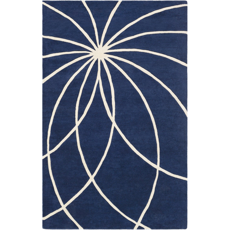Wool Abstract Indoor Rug
