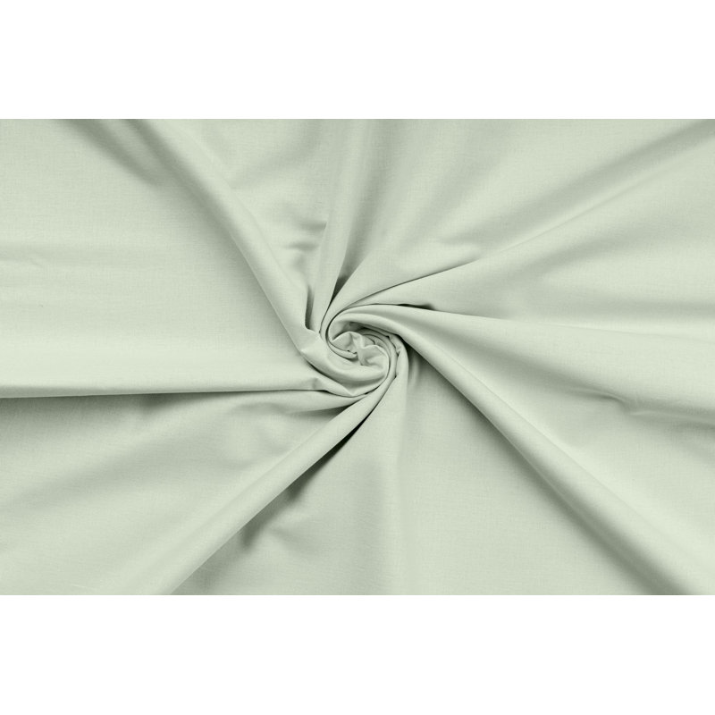 Ensemble de housse de couette Ranforce, Vert clair, Housse de couette double / grand + 2 taies d'oreil