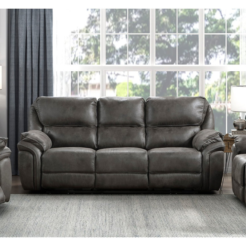 Canapé inclinable électrique moderne, Gris