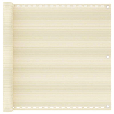 Talulah Balcony Screen Cream 90X500 Cm HDPE