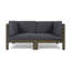 Ensemble de causeuse d'extérieur 2 pièces Modern-129914134-129914132
