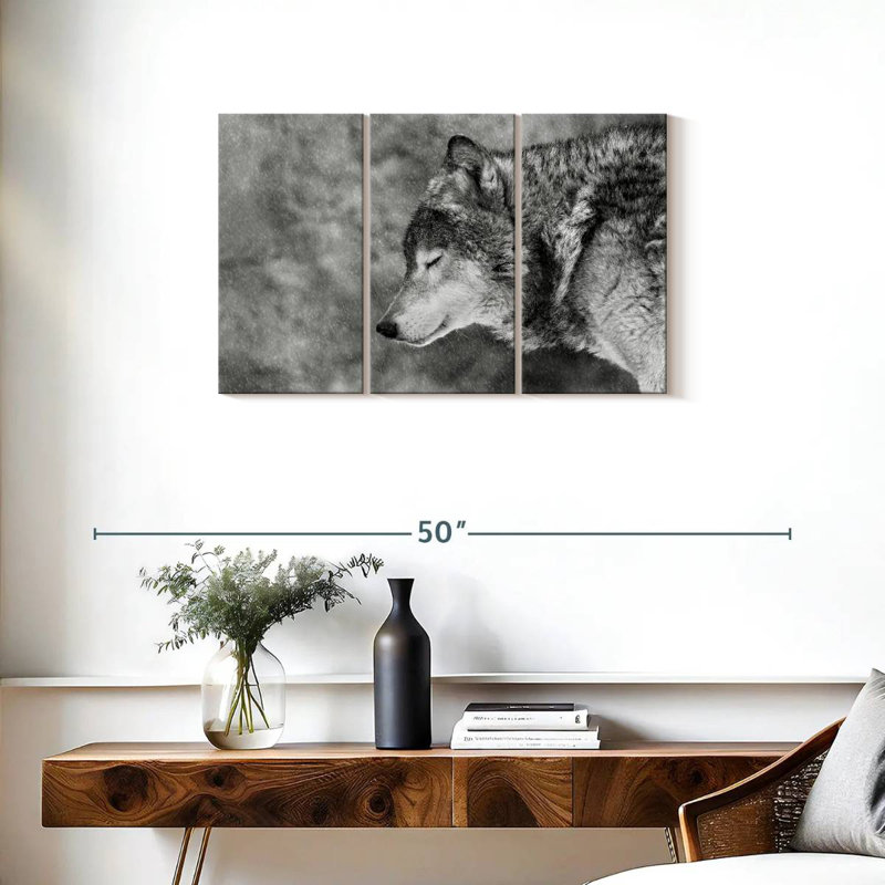 Brampt Let It Snow I, 20" H x 33" W