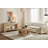 Rustic Square Coffee Table-1239157845