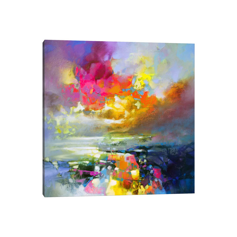 Elements II by Scott Naismith - Wrapped Canvas Painting, 30.48 cm H x 30.48 cm W