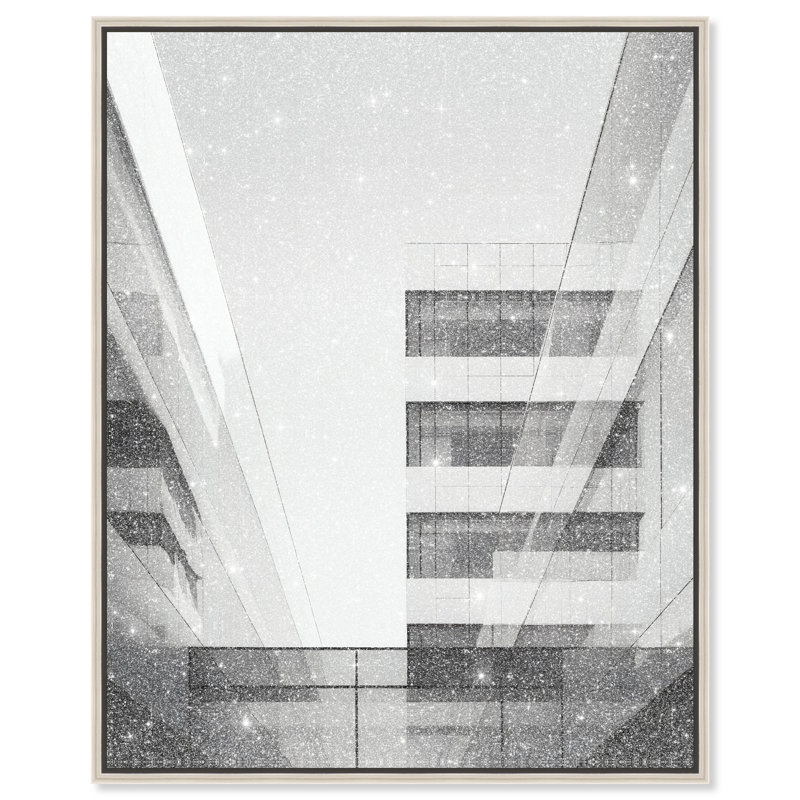Glass Labyrinth I Print by Oliver Gal, 21"H x 25"W, Silver Floater Frame