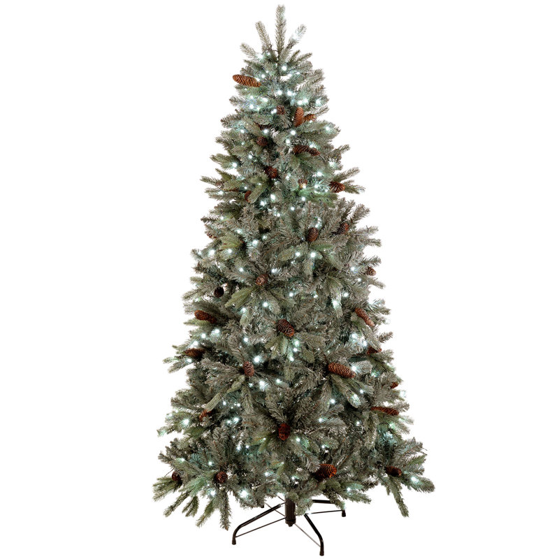 180cm H Lighted Artificial Spruce Christmas Tree