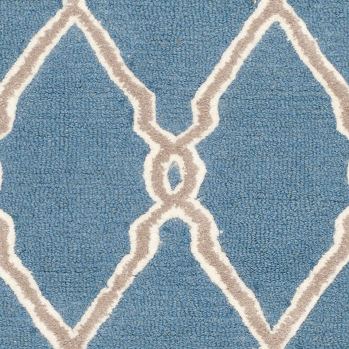Cannen Hand Tufted Wool Geometric Rug
