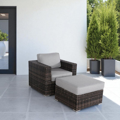 Fauteuil d'appoint rembourré confortable