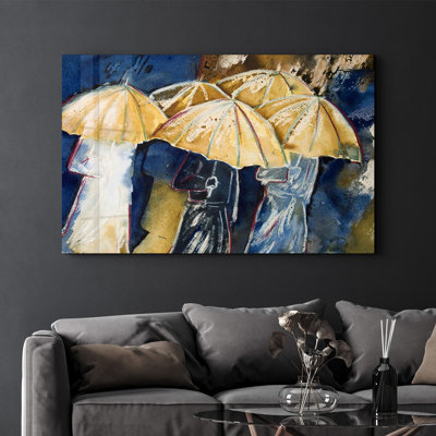 Elegant Tempered Glass Wall Art Painting, 13.8 x 21.7 inches | 100% Tempered Glass, Thickness: 0.16 inches | UV Printed for Vibrant Colors | Perfect for Home Decor, Living Room, & Office Spaces
