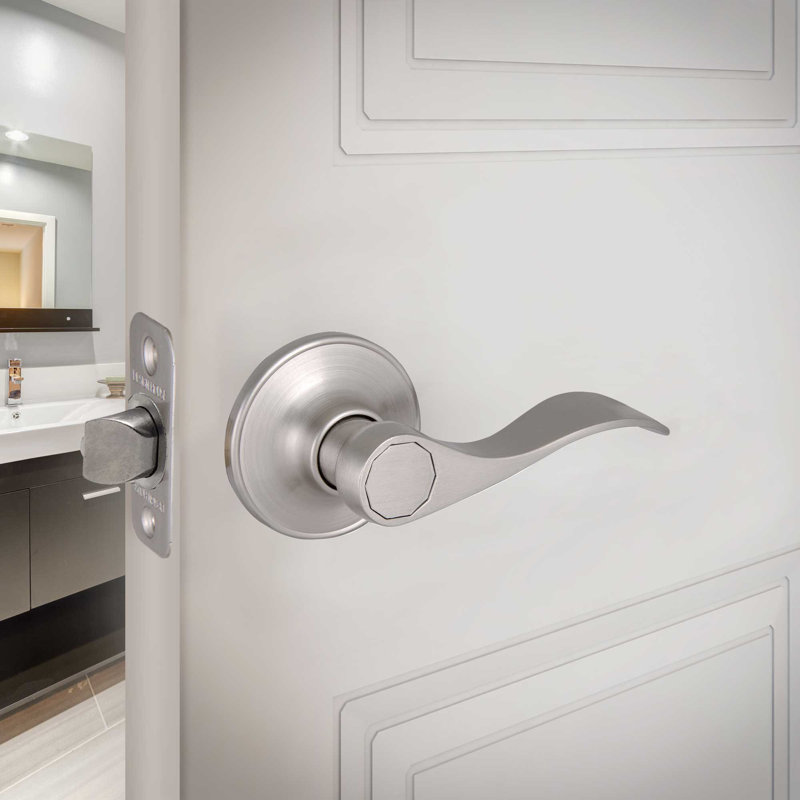 Springdale Passage Hall/Closet Door Lever, Satin Nickel