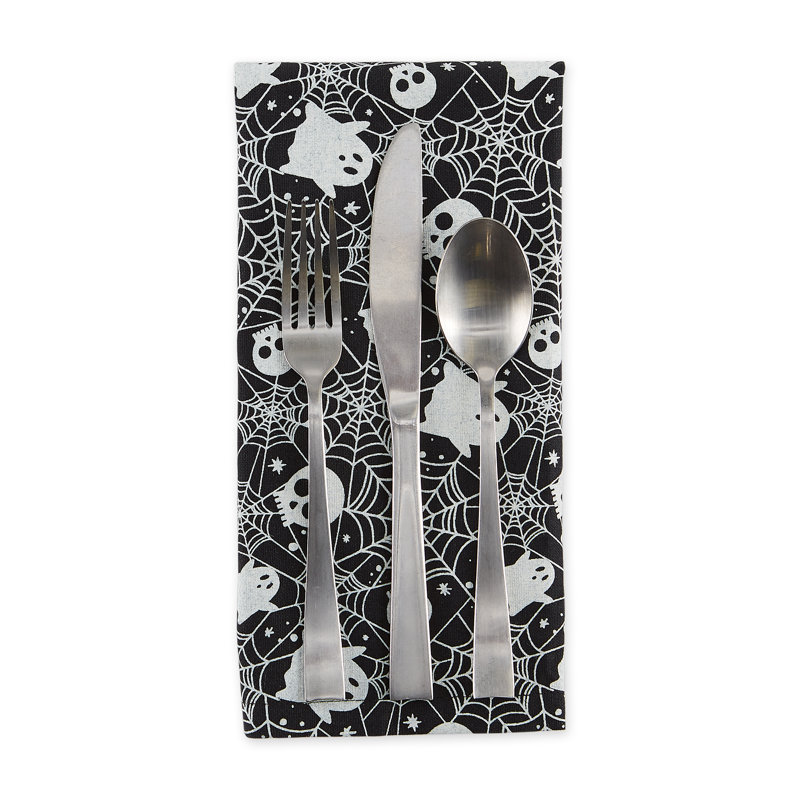 Ciaren 100% Cotton Abstract Square Napkin