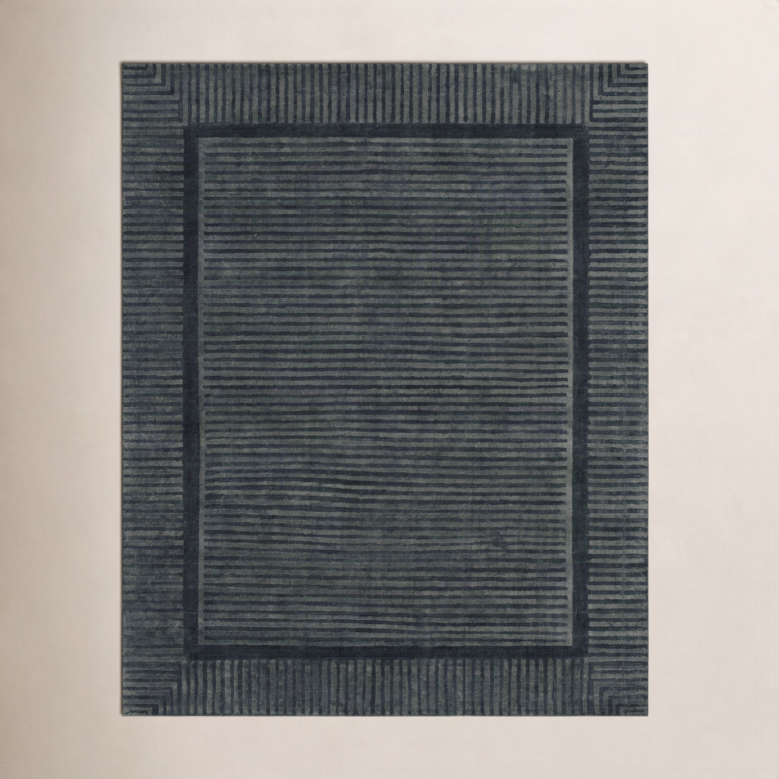 Terra Firma Striped Rug, Twilight, Rectangle 9' x 12'