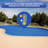 Solar Blanket for Rectangular In-Ground Pools - Blue-9784698