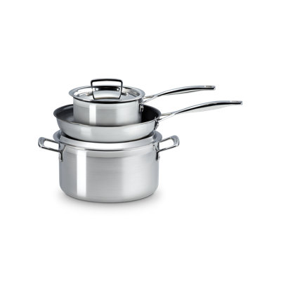 Le Creuset Classic Stainless Steel 5Pc. Cookware Set