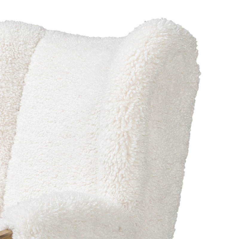 Sedoni Chair, White Teddy