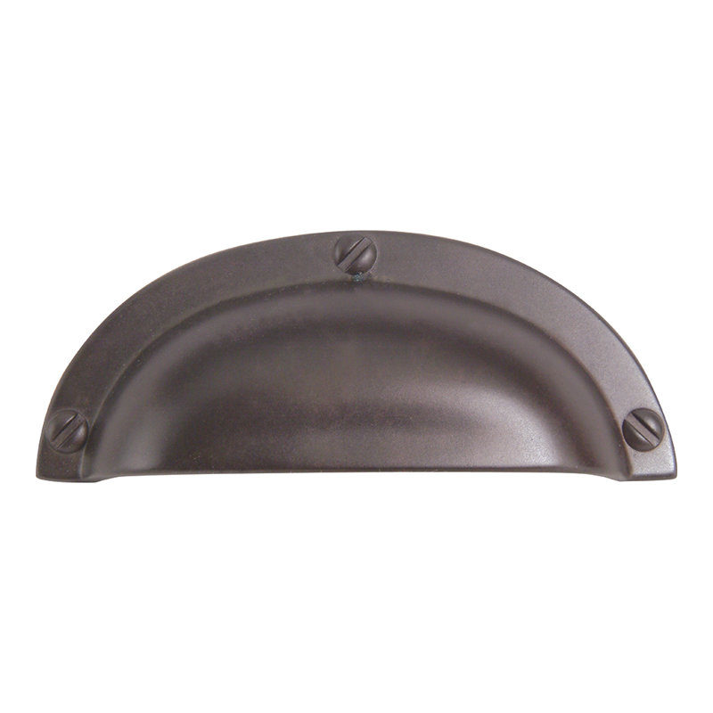 Successi 2 1/2" Center to Center Cup/Bin Pull, Oil Rubbed Bronze
