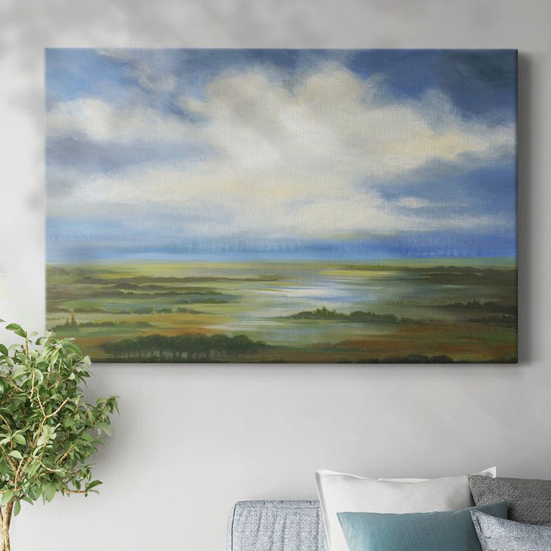 «Lighting the Way», toile tendue avec châssis, H 12 po x l 18 po