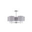 Broseley 5 - Light Shaded Chandelier-949144611-949144610