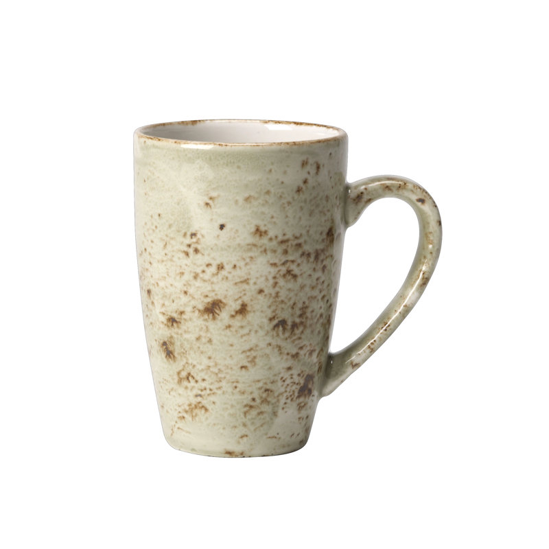 Grande tasse de couleur bleu, Vert/brun