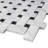 Carrara Dot 12.01 in. x 12.01 in. Basketweave Polished Marble Mosaic Tile-70208074