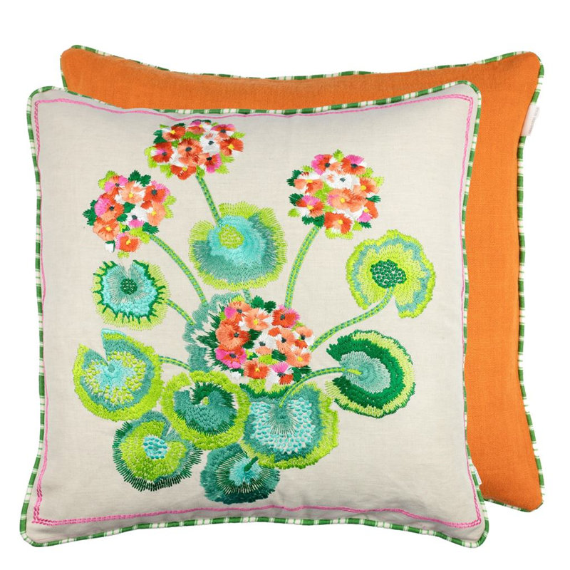 Primevere Decorative Pillow, Fuchsia