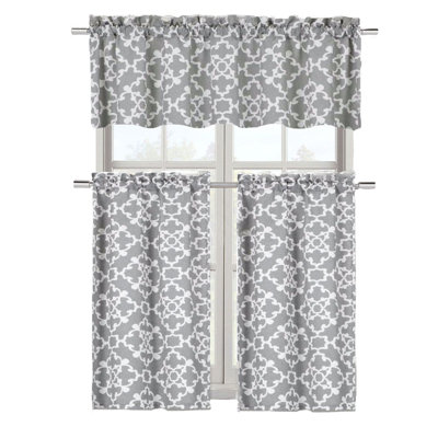 Emsley Abstract Kitchen Curtain