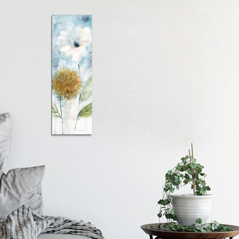 Holland Spring Blooms I 1 Piece Wrapped Canvas Panoramic Painting, 30.48 cm H x 91.44 cm W x 1.91 cm D
