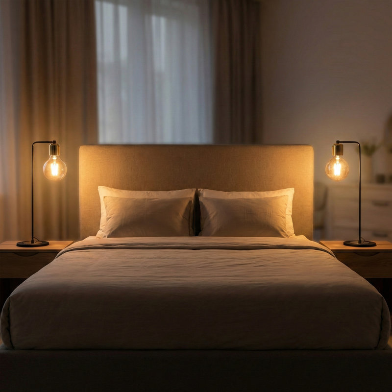 Oracle Metallic Table Lamp