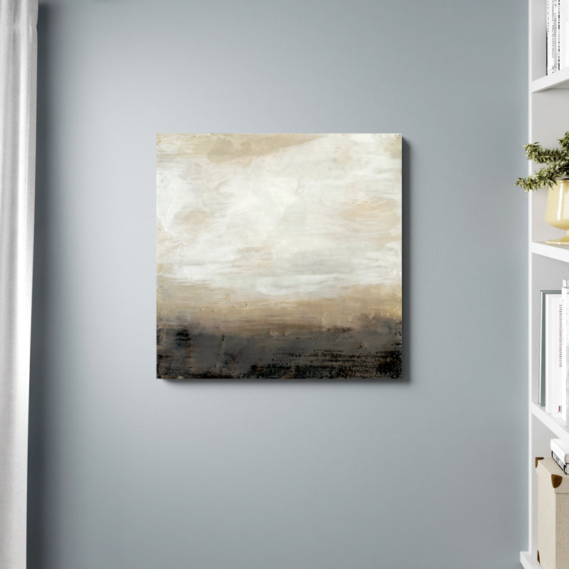 " Umber Land I " Painting Print, 30" H x 30" W, Frameless Print, No Frame
