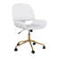 Fauteuil de bureau pivotant sans accoudoirs Martha Stewart Tyla-89798281-89812397