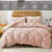 Solayne Boho Tufted Duvet Cover Set – Textured Geometric Pattern, Corner Ties & Zipper Closure-111549004-111548996
