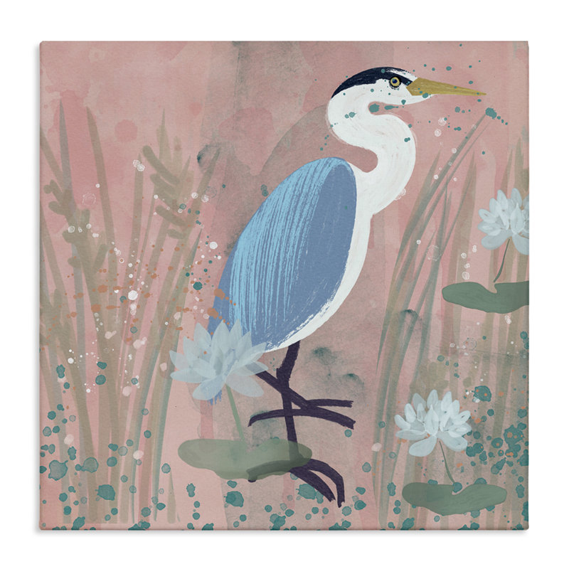«Coastal Bird» par Juliet Rose Philips, H 17 po x l 17 po