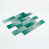Silver/Aqua Blue