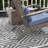 Patio Wicker Adirondack Chair With Ottoman-961625645