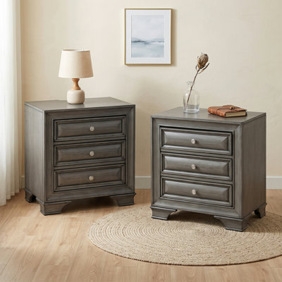 Goldene 3-Drawer Nightstand (Set of 2)