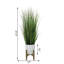 Herbe d'oignon artificielle en pot-1315497338