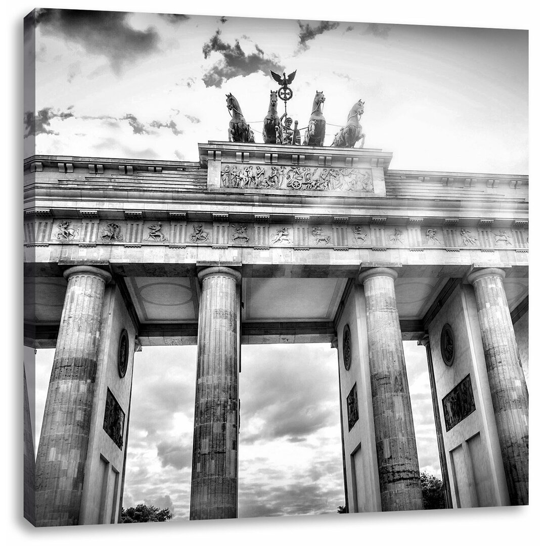 Leinwandbild Brandenburger Tor Berlin Deutschland Sehenswürdigkeit