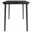 Garden Dining Set Black
