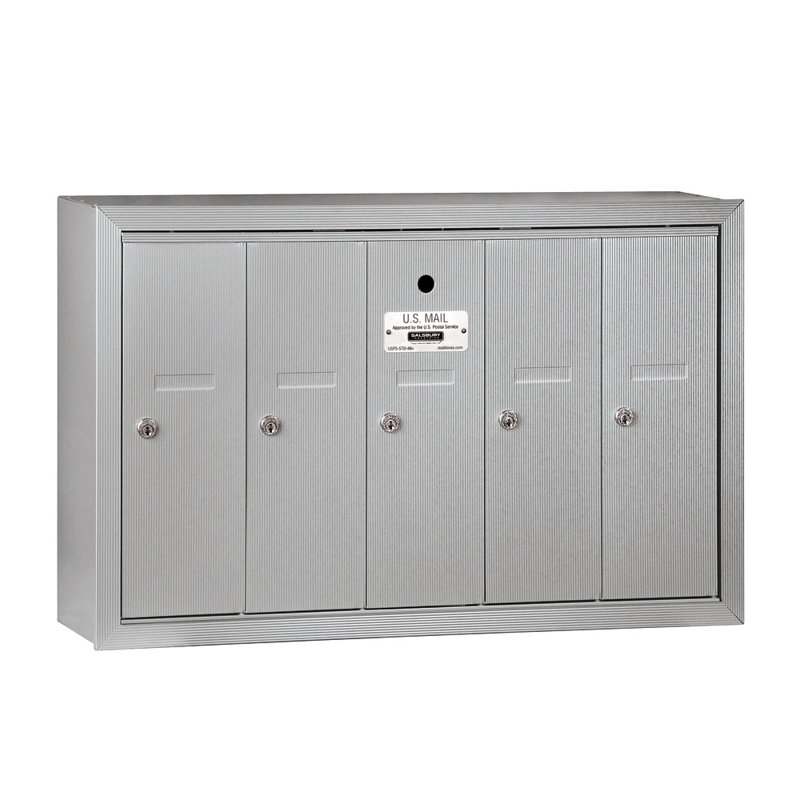 Aluminum Multi-Unit Mailbox, Aluminum