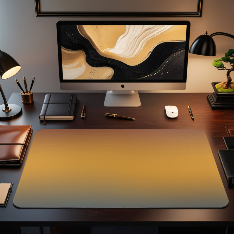 Polyester Desk Pad, 23.6x13.8