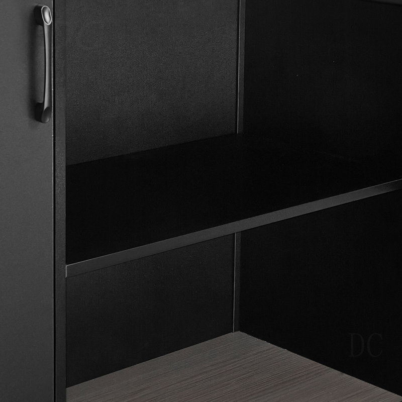 L-Shaped Executive Desk, Large Modern Office Table With Drawers & Storage Cabinet, Heavy Duty Wooden Executive Table With CPU Stand, 350 LBS Load Capacity, Easy Assembly, For Work Study Writing