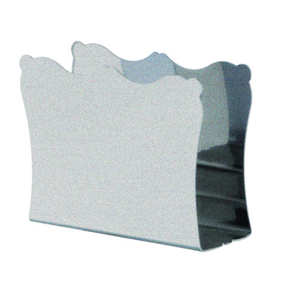 Dolce Vita Napkin Holder - 1 Piece - Pewter