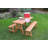 Summerhill 6 - Person Wood Patio Dining Set with Rectangular Table-86798035-86798048