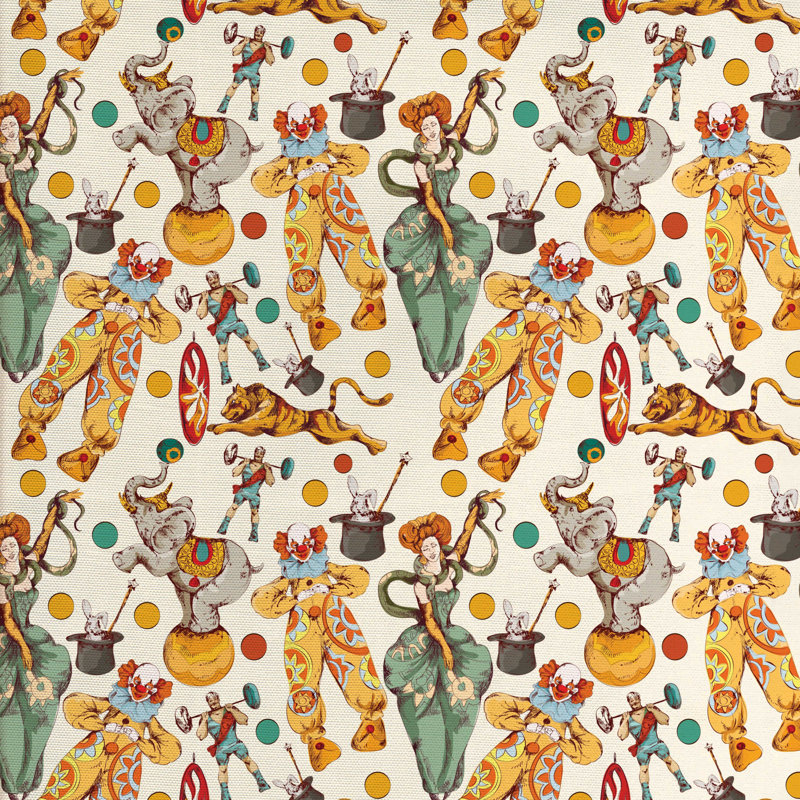 Tissu de cirque, l 58 po x L 180 po