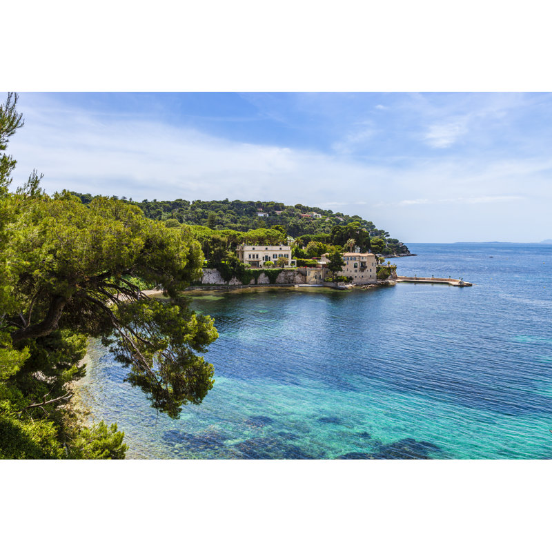 Cap Ferrat, French Riviera, France by Flavio Vallenari - No Frame Print on Canvas, 81cm H x 122cm W