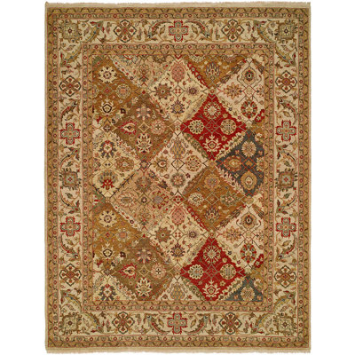 Fazilka Wool Oriental Indoor Rug